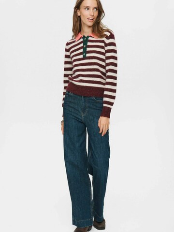 Pull-over 'Nuciara' NÜMPH en rouge