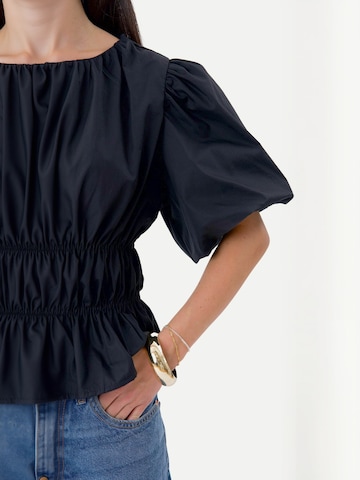 TEESHOPPEN Top ' Valentina ' in Zwart