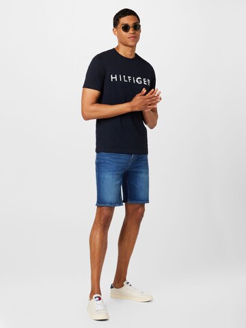 TOMMY HILFIGER T-Shirt in Blau