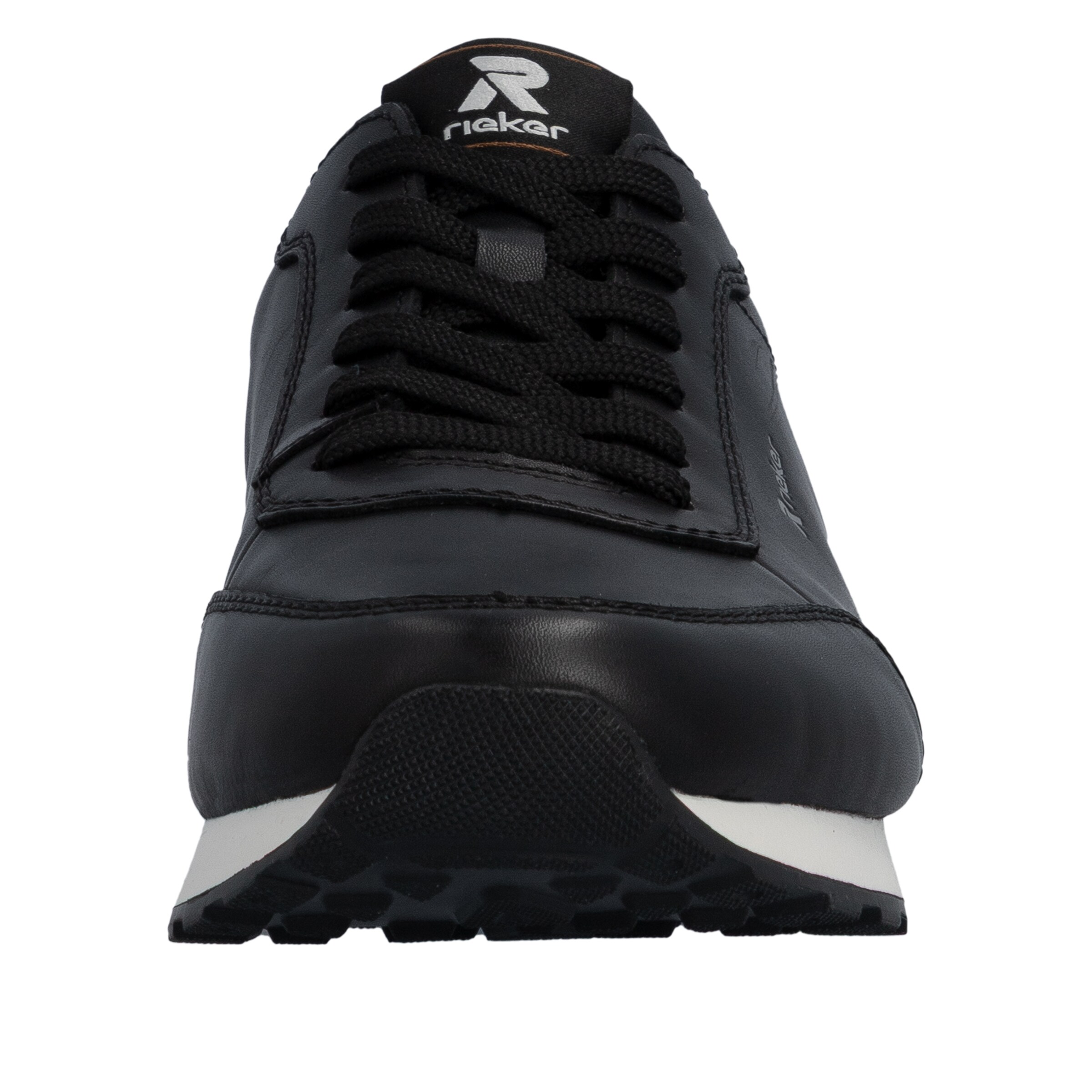 Chaussure à lacets Rieker en noir