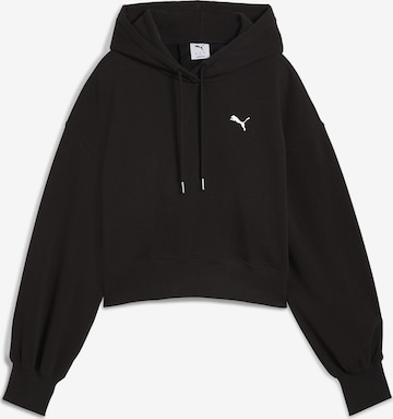 PUMA Sweatshirt 'Wardrobe Ess' in Schwarz: Vorderseite