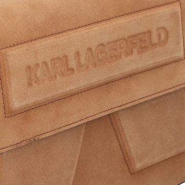 Karl Lagerfeld Schoudertas 'Behind the Seams' in Bruin