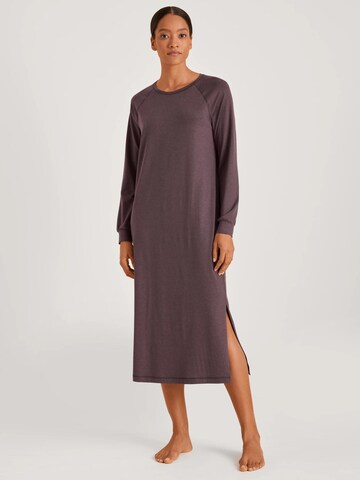 Chemise de nuit 'DEEPSLEEPWEAR Warming' CALIDA en violet