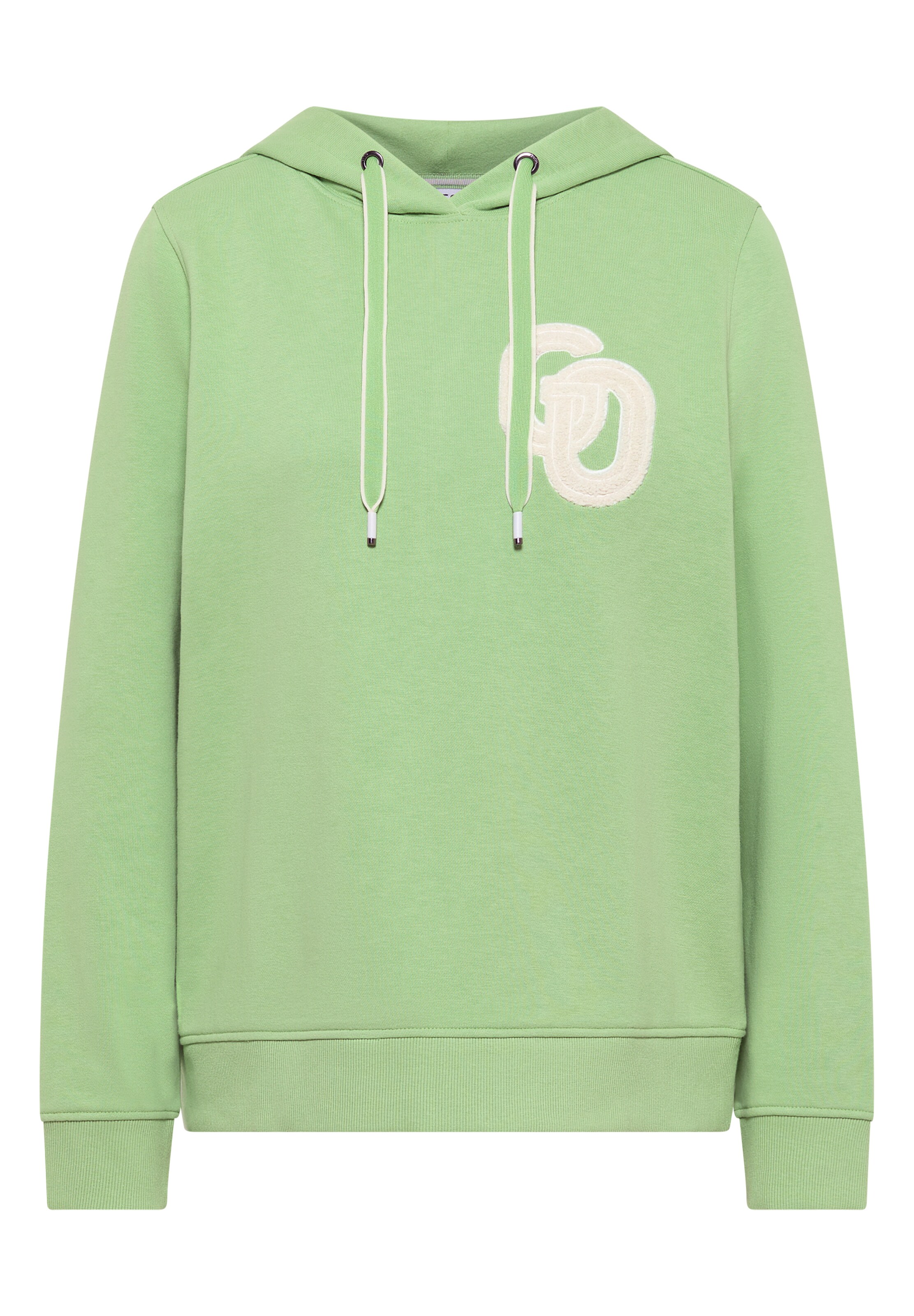CECIL Sweatshirt in Green: front