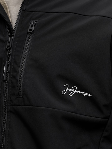 JACK & JONES Prehodna jakna 'JJLUPO' | črna barva