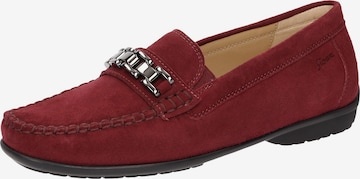 Chaussure basse SIOUX en rouge : devant