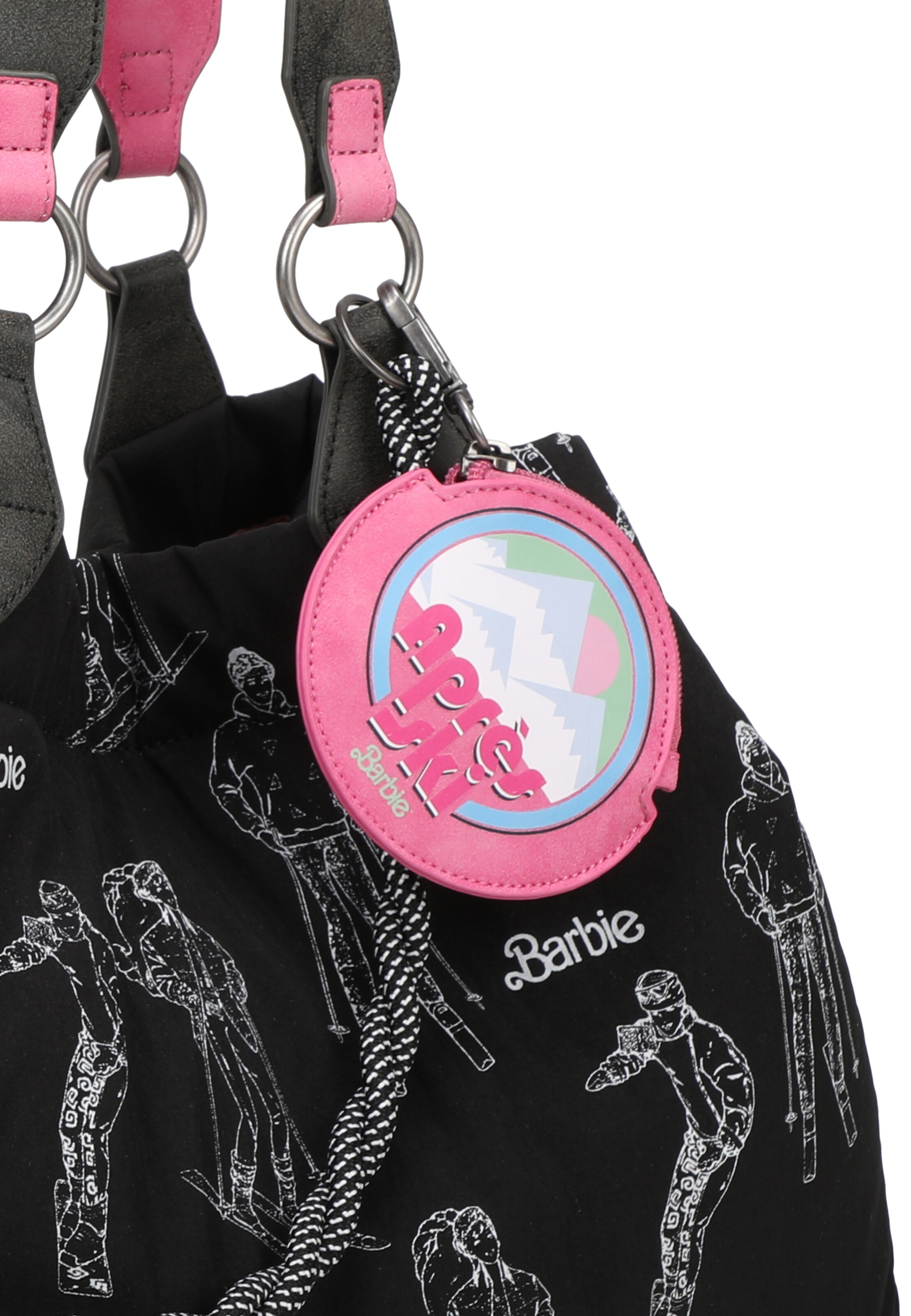 Fritzi aus Preußen Shopper 'Apres Ski Limited Barbie' in Zwart