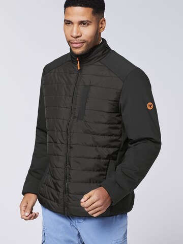 CHIEMSEE Athletic Jacket ' im gesteppten Puffer-Design ' in Black