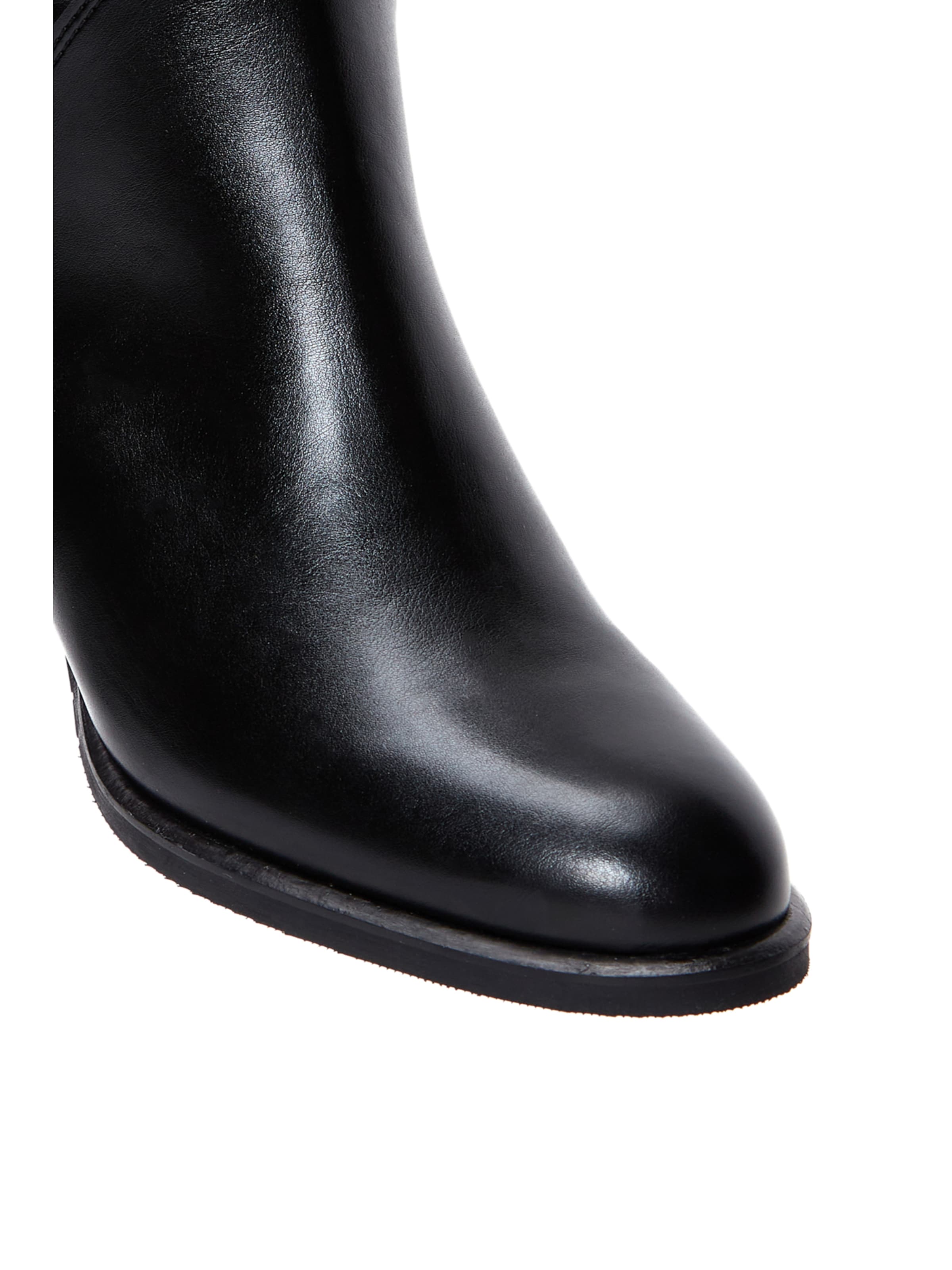 Derimod Laarzen ' Imitation Leather Boots ' in Zwart