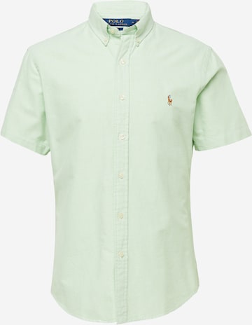 Polo Ralph Lauren - Regular Fit Camisa em verde: frente