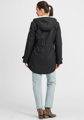 Oxmo Regenjacke 'Jolina' in Schwarz