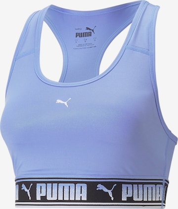 PUMA - Sujetador deportivo en lila: frente