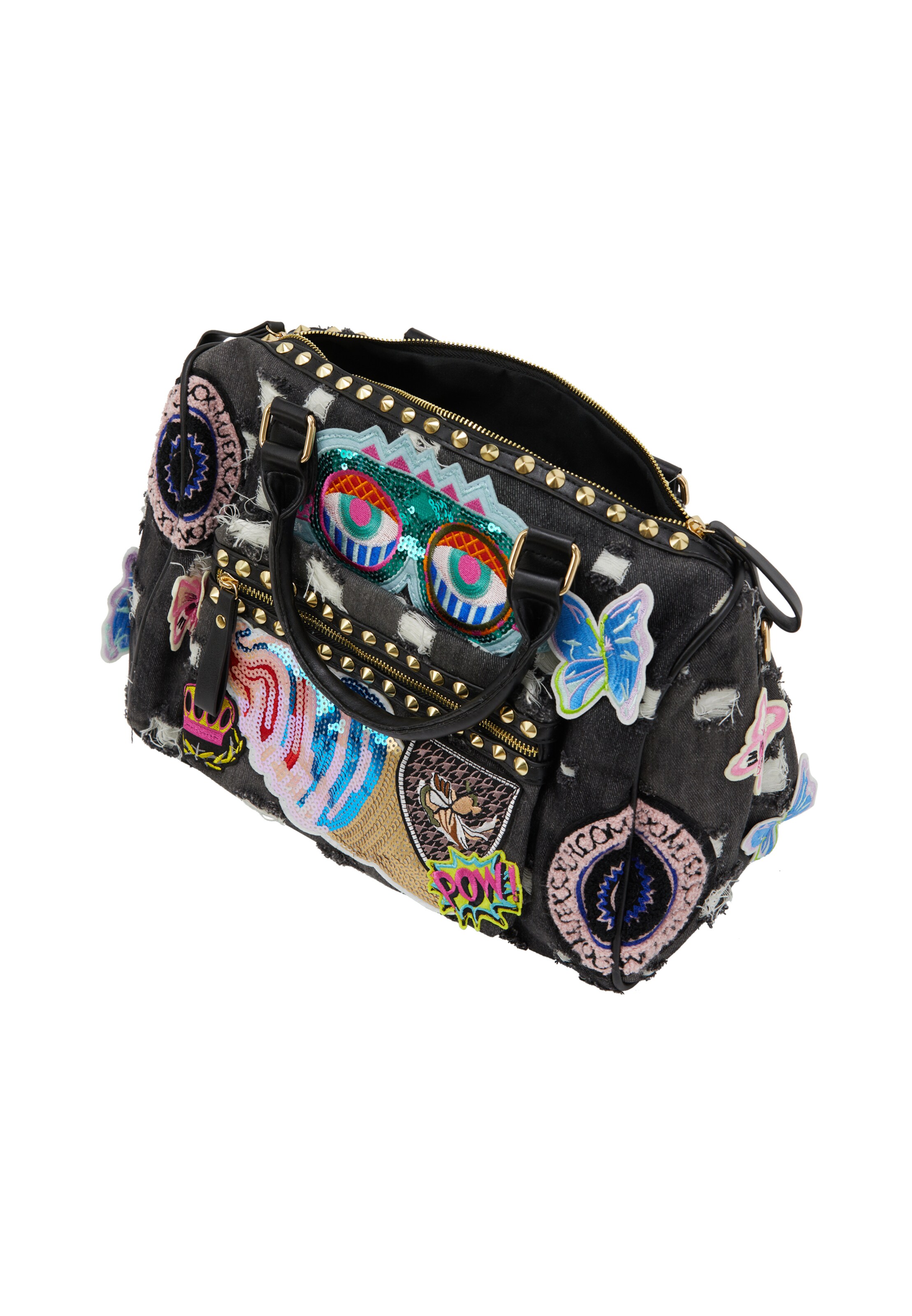 myMo ROCKS Handtas in Zwart