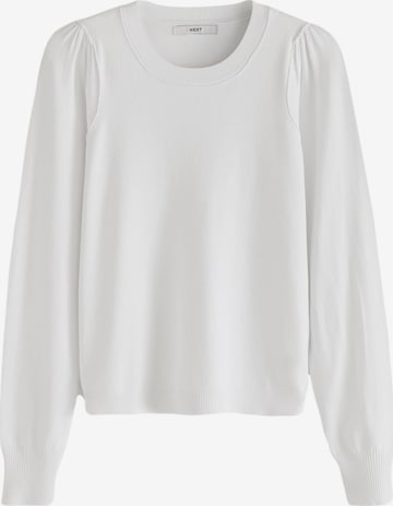 Next Sweter w kolorze biały: przód