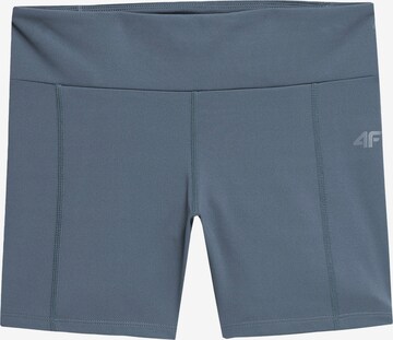 4F Скинни Спортивные штаны в Синий: спереди