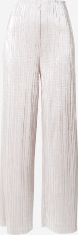 ABOUT YOU Regular Trousers in Silver: front