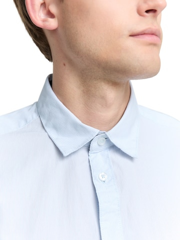 TOM TAILOR Regular fit Overhemd in Blauw