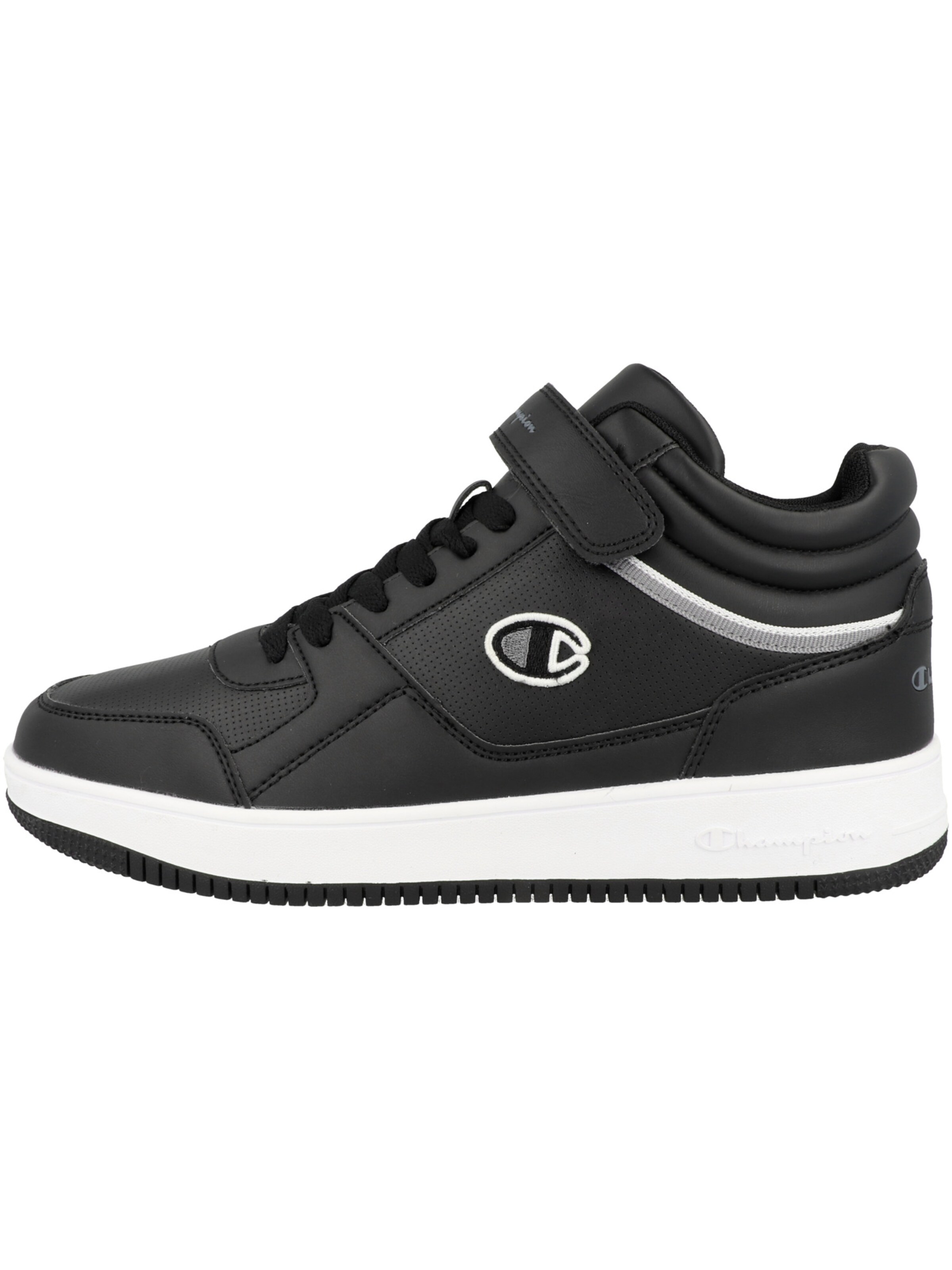 Champion High-Top Sneakers 'Rebound' in Black