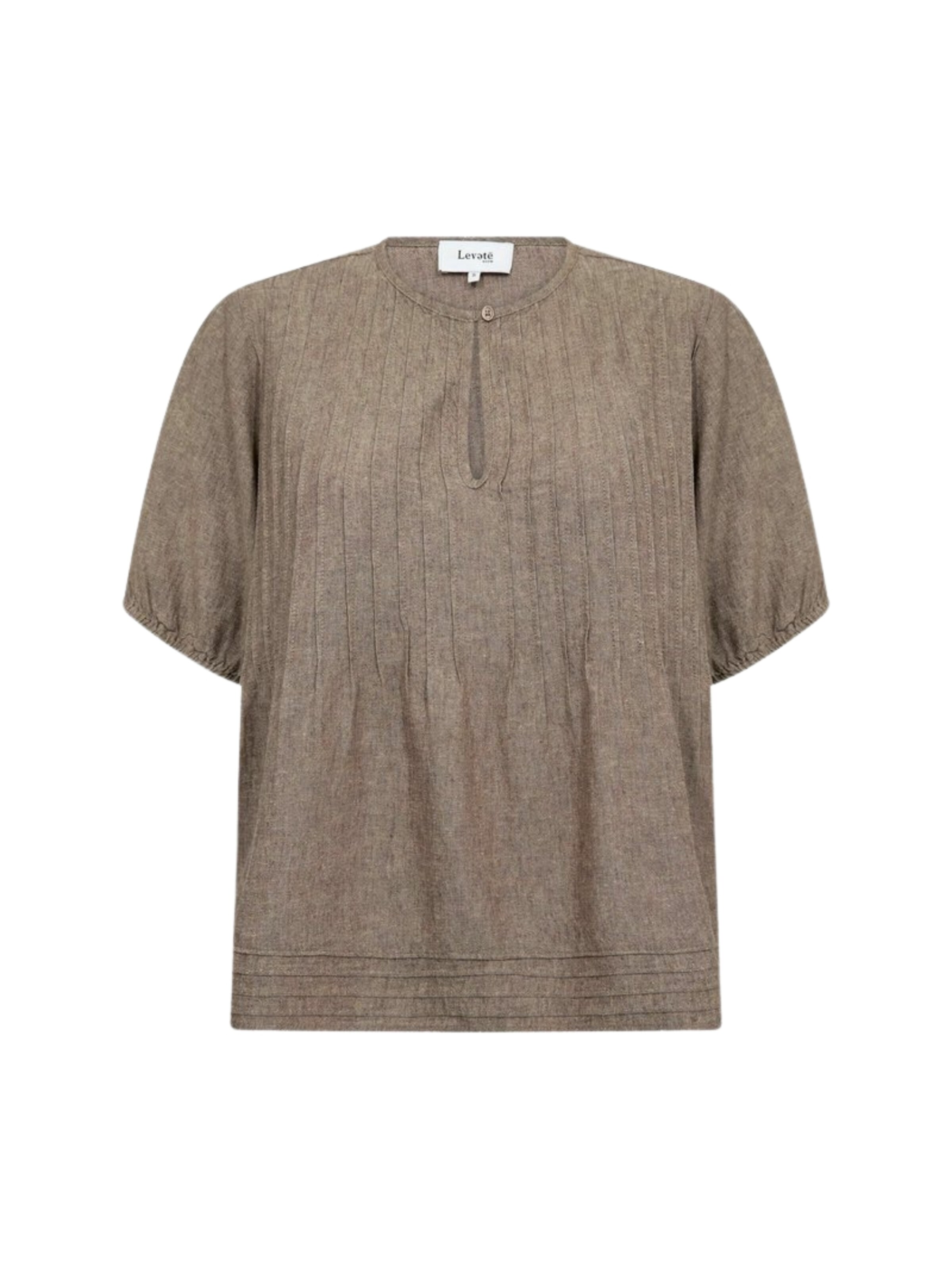 Maglietta ' LR-NAJA ' di Levete Room in beige: frontale