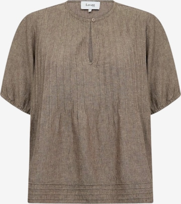 Maglietta ' LR-NAJA ' di Levete Room in beige: frontale