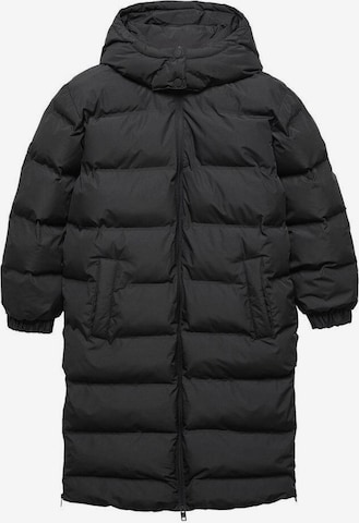 MANGO TEEN Zimska jakna 'Lina' | črna barva: sprednja stran