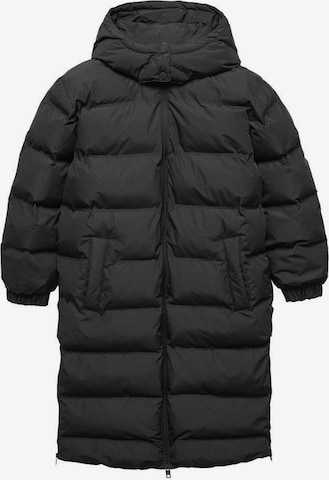 Veste d’hiver 'Lina' MANGO TEEN en noir : devant