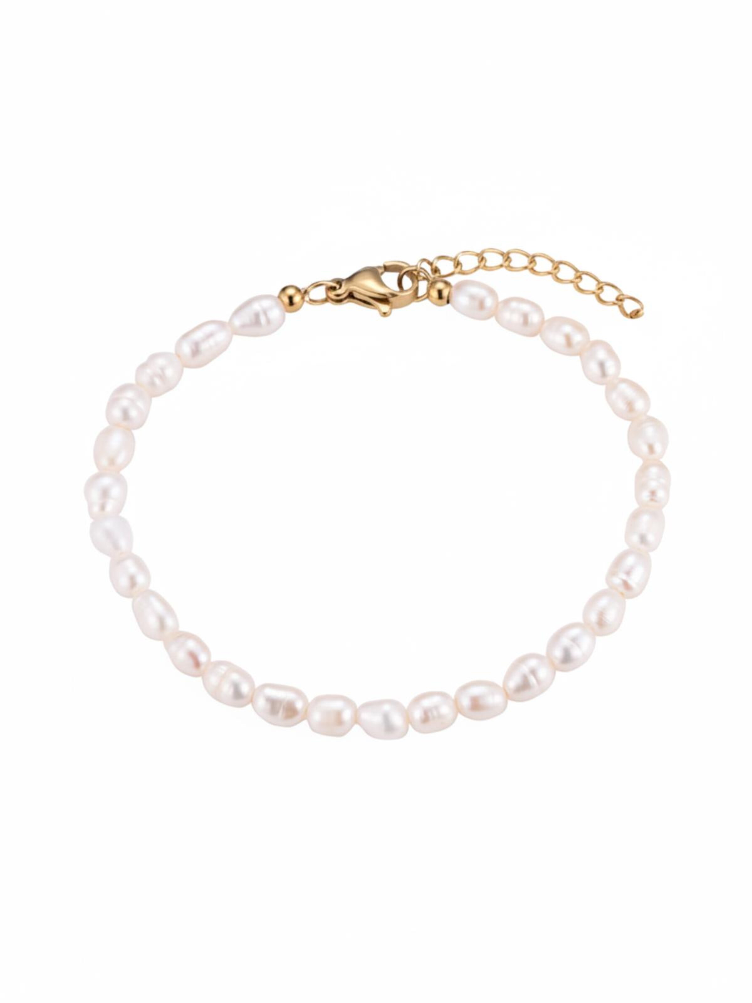 Cala Rose Armband 'PEARL' in 16 - 19 cm in de kleur Goud, Productweergave