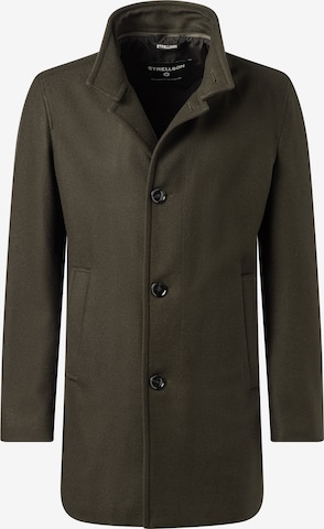 STRELLSON Between-seasons coat 'Finchley' in Green: front