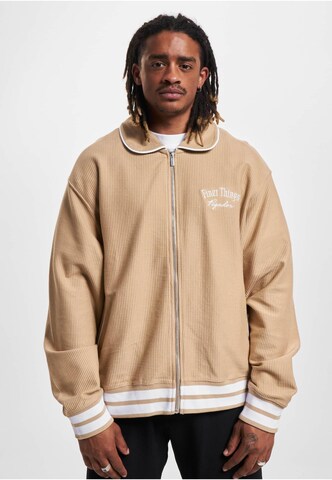 Pegador Přechodná bunda – hnědá: přední strana