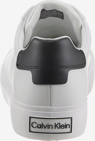 Sneaker low de la Calvin Klein pe alb