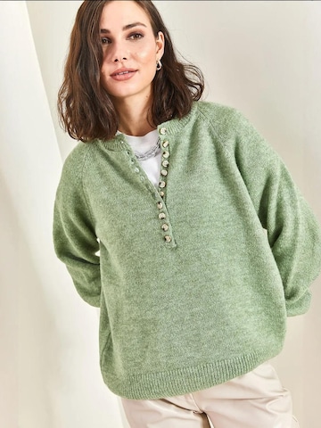Pull-over Bianco Lucci en vert
