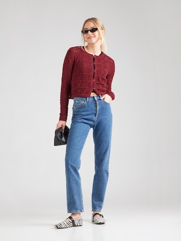 VERO MODA Pletena jopa 'VMAMAZING' | rjava barva