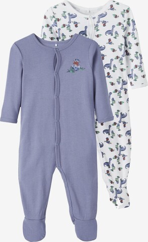 NAME IT Pajamas in Blue: front