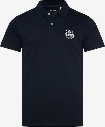 CAMP DAVID Футболка 'SO:UL' в Синий: спереди