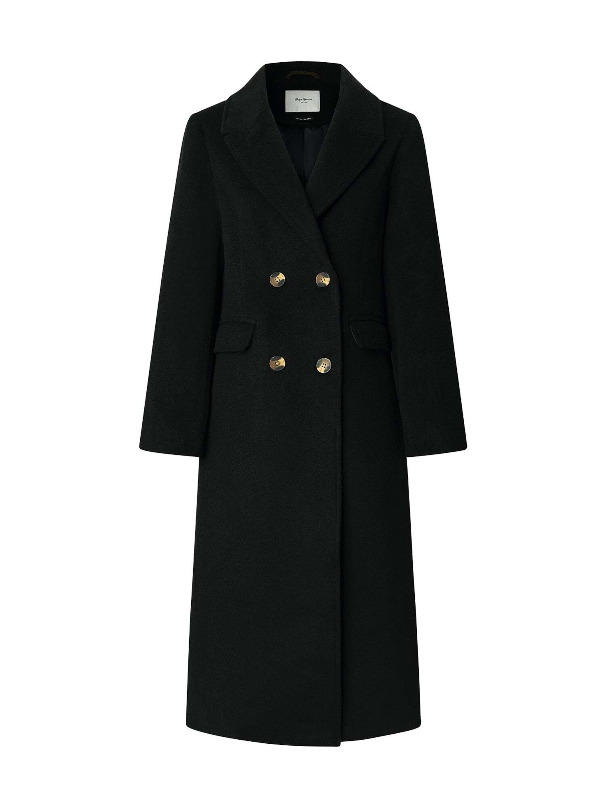 Pepe Jeans Tussenmantel 'Taylor' in Zwart: voorkant