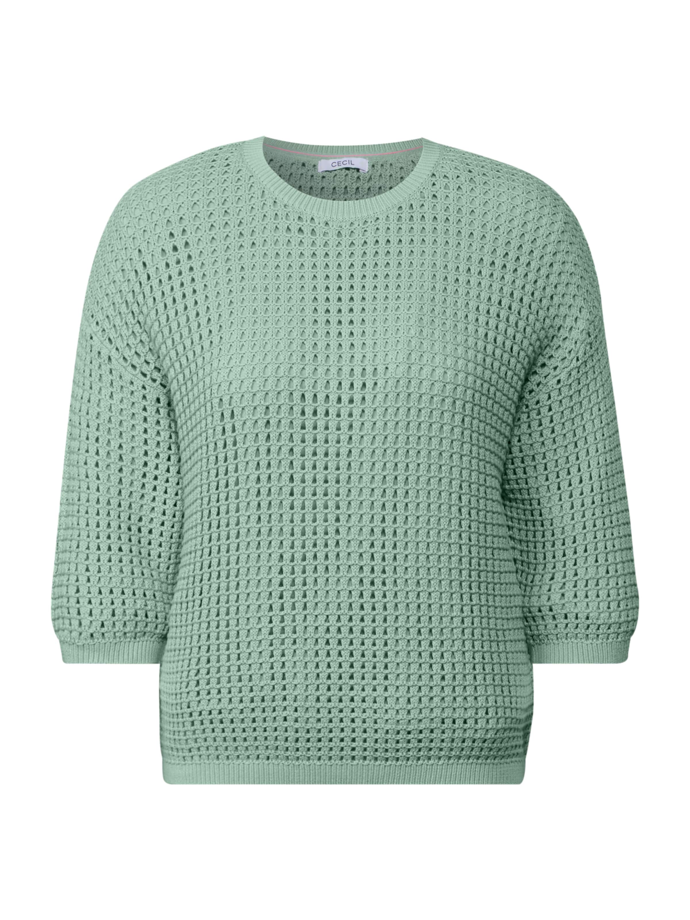 Pulover de la CECIL pe verde: față