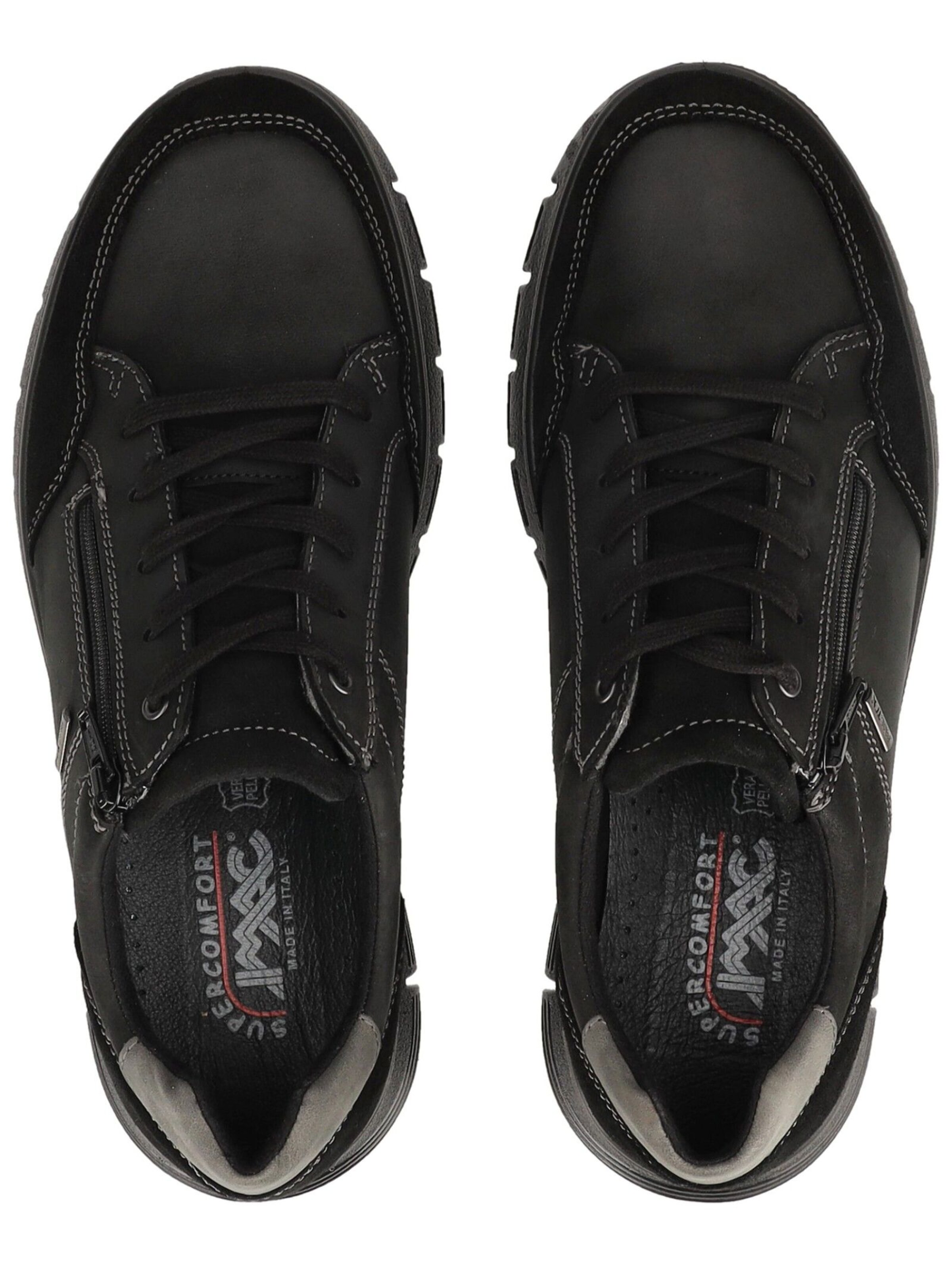 IMAC Athletic Lace-Up Shoes in Black