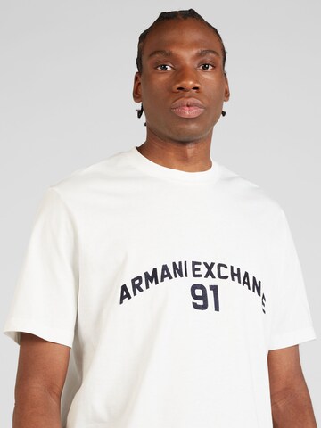 ARMANI EXCHANGE T-Shirt in Weiß