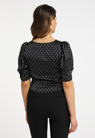 faina Blouse in Zwart