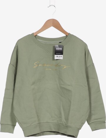 Superdry Sweatshirt & Zip-Up Hoodie in M in Green: front