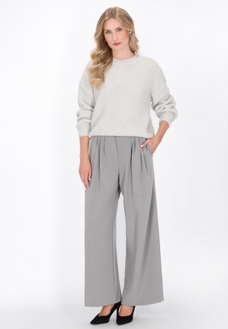 DreiMaster Klassik Pulover | siva barva