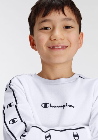 Champion Authentic Athletic Apparel - Sudadera en blanco