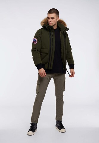JACK1T Sportjacke ' Neo Mountain ' in Grün