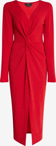 faina Cocktail Dress in Red: front