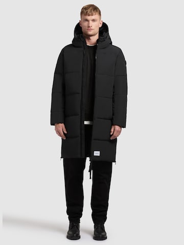 khujo Wintermantel 'Lear' in Schwarz
