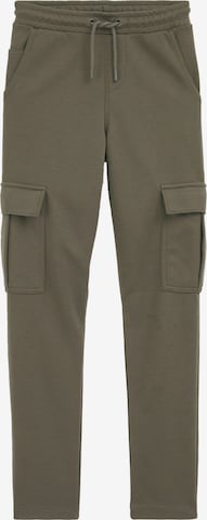 Regular Pantaloni de la WE Fashion pe verde: față