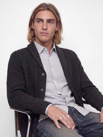 JACK & JONES - Cárdigan 'JJJAMES' en gris