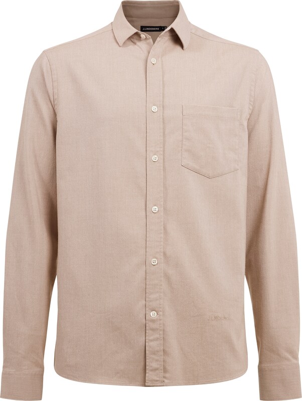 J.Lindeberg Slim Fit Hemd in Cappuccino NX6963 J.Lindeberg Slim Fit Hemd in Cappuccino NX6963