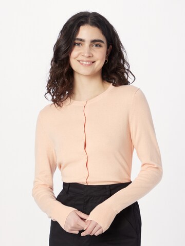 Cardigan 'CARDI' GAP en orange : devant