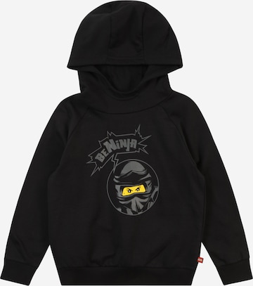 LEGO® kidswear Sweatshirt 'Storm' in Zwart: voorkant